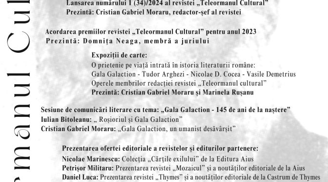 Colocviile Revistei „Teleormanul Cultural” 2024, ediția a VII-a